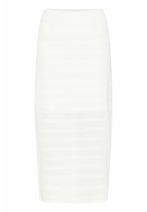 IXKNITTY - Pencil skirt - cloud dancer2