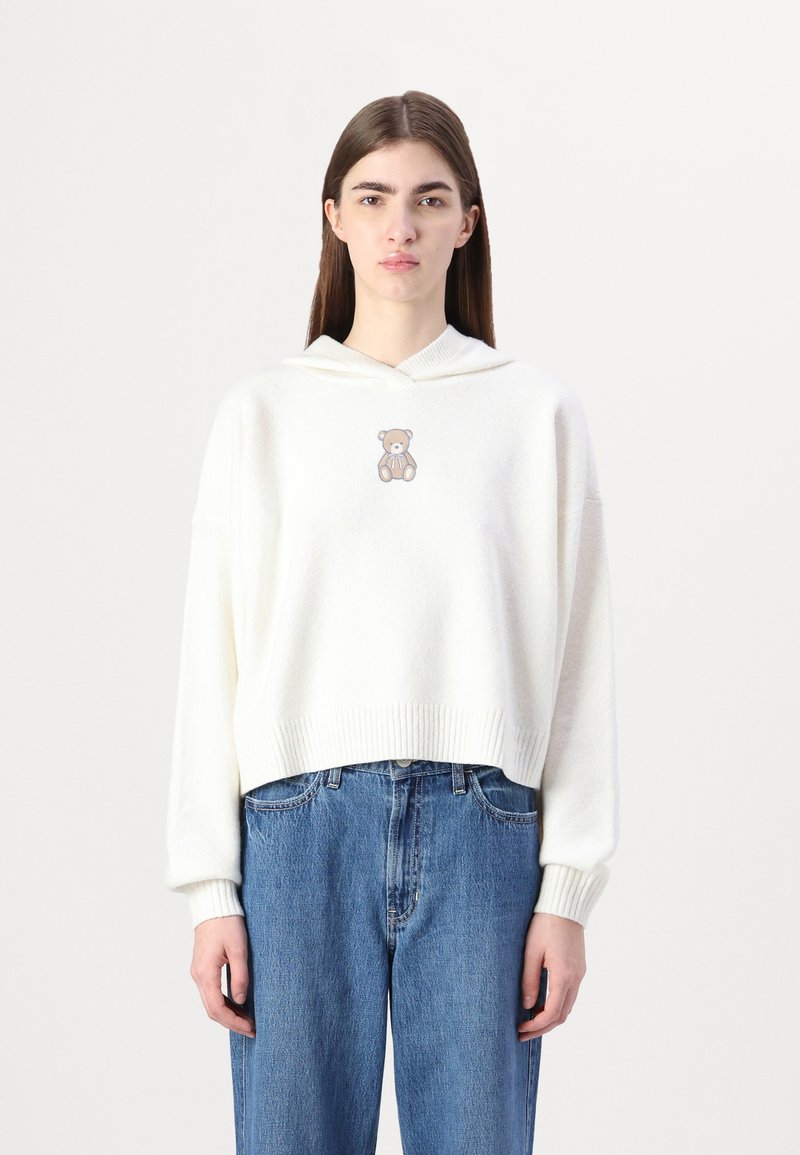 Hollister Co. COZY POPOVER HOODIE  - Džemperis - cloud dancer
