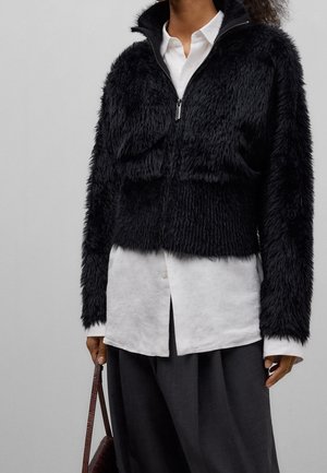 Chaqueta de punto - black