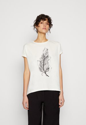 Print T-shirt - white
