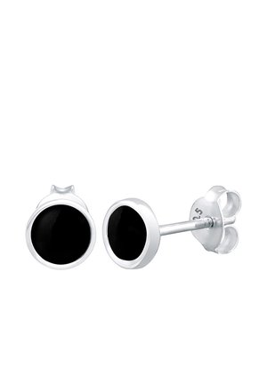 BASIC GEO - Earrings - black