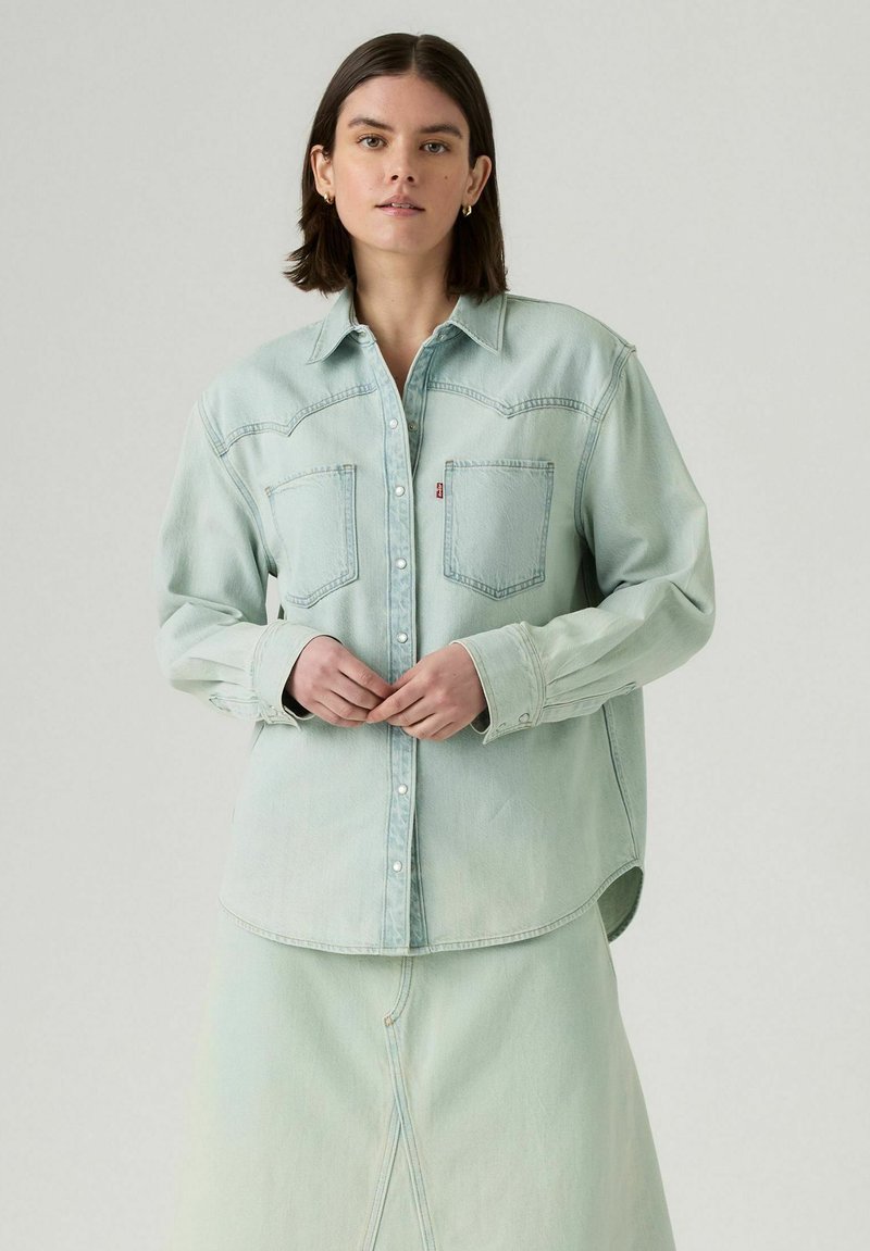 Levi's® TEODORA WESTERN AIR SPACE - Overhemdblouse - air space