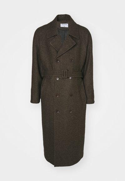 Filippa K DOUBLE BREASTED - Klassisk frakke - walnut brown