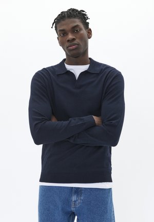 Jumper - dark navy melange
