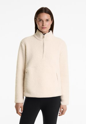OYSHO Fleece jumper - stone