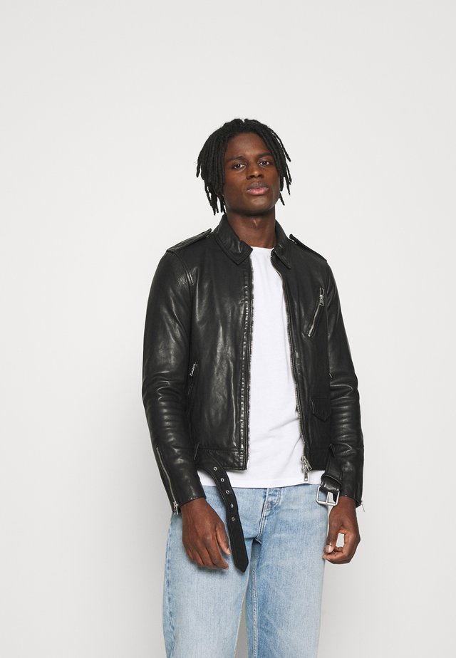 MONZA JACKET - Nahkatakki - black