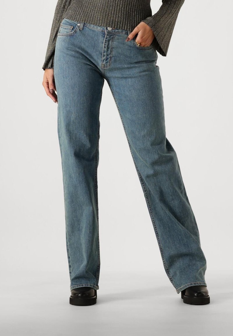 Envii Straight leg jeans blauw