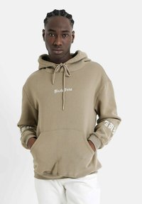 Sixth June CREW - Felpa con cappuccio - kaki