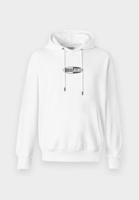 SMALL LOGO HOODIE - Sweatshirt - pure white