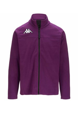 Giacca in pile - violet purple sunset-black