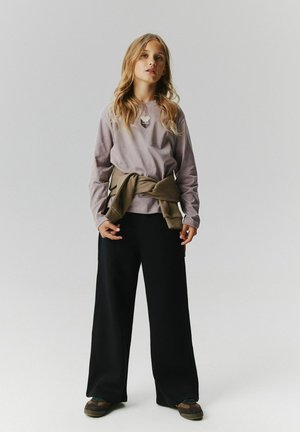 Name it, Langærmet T-shirt - purple dove