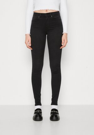 ONLY POWER ROYAL PUSH - Jeans Skinny Fit - black denim