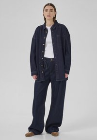My Essential Wardrobe MALO - Kort kappa / rock - dark blue un wash