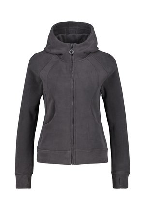 alife & kickin, ALIFE & KICKIN SWEATJACKE AYUAK F HOODED FLEECE JACKET - Sweat zippé - graphite grey