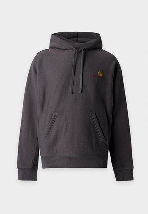 Carhartt WIP, HOODED AMERICAN SCRIPT - Hoodie - graphite