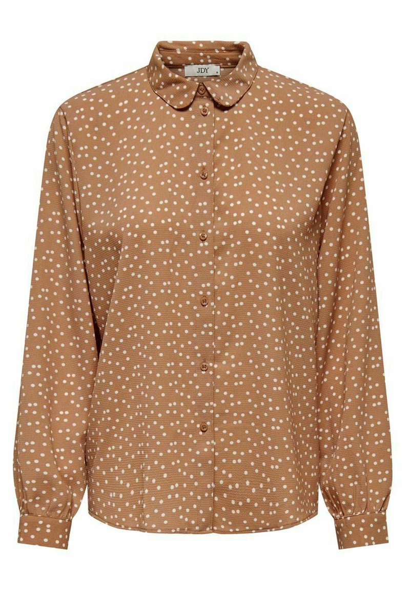 JDY JDYBROOKE LS NOOS - Blusa - camel