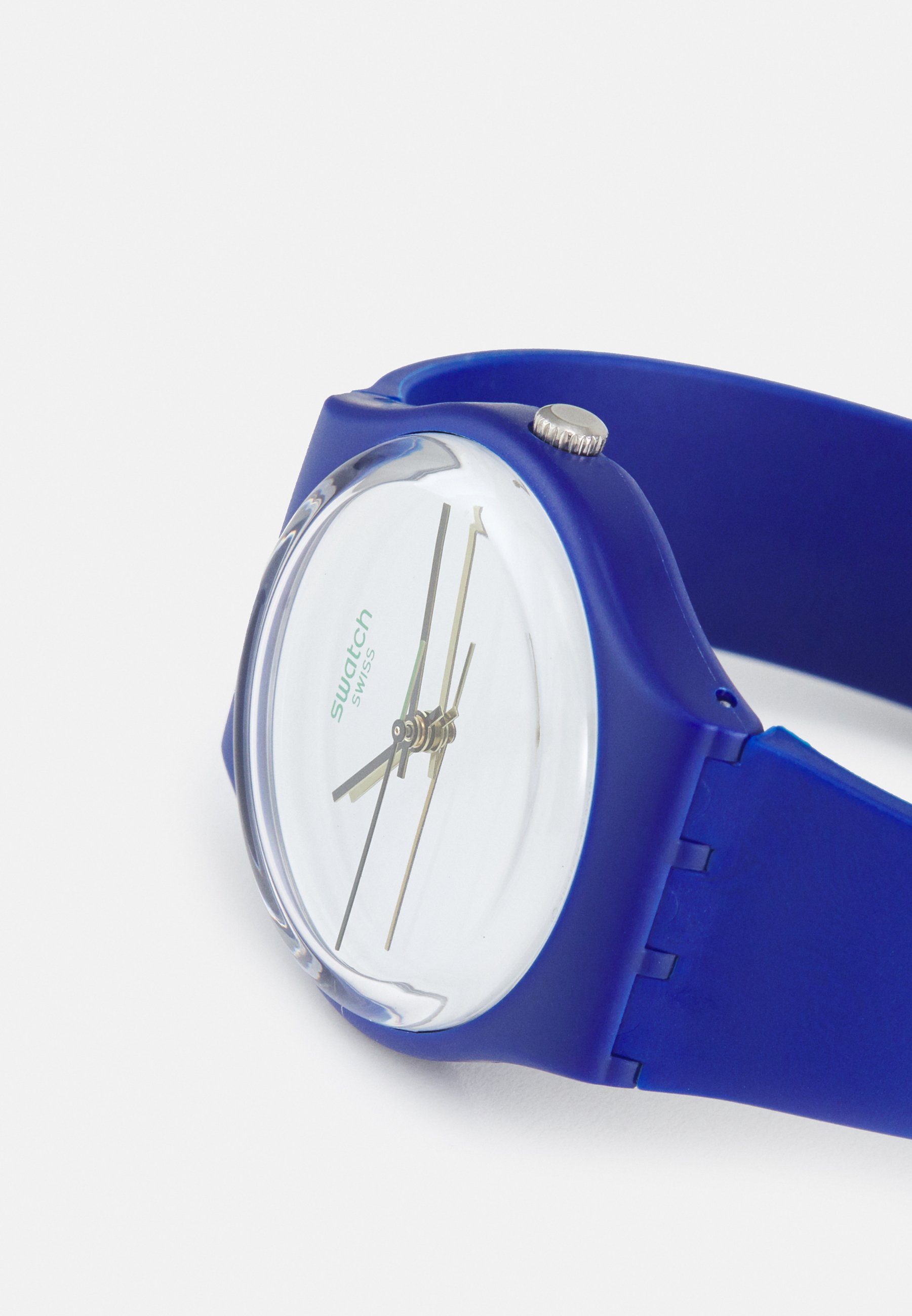 Swatch SILVERWAKATI - Montre - blue/argenté - ZALANDO.FR