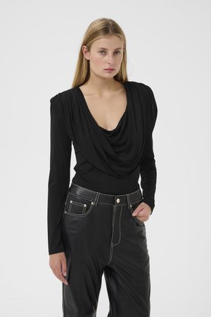 LAILY - Langærmet T-shirt - black