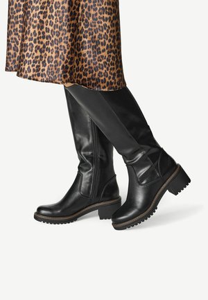 Marco Tozzi Stivali con plateau - black