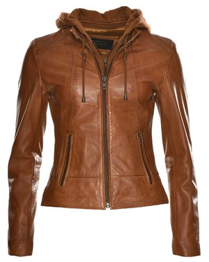 JCC Leren jas - cognac