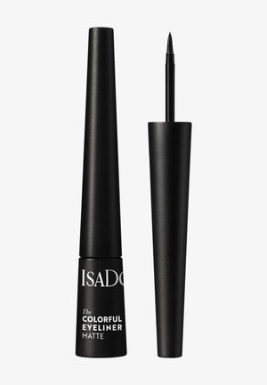 IsaDora THE COLORFUL EYELINER MATTE - Eyeliner - black