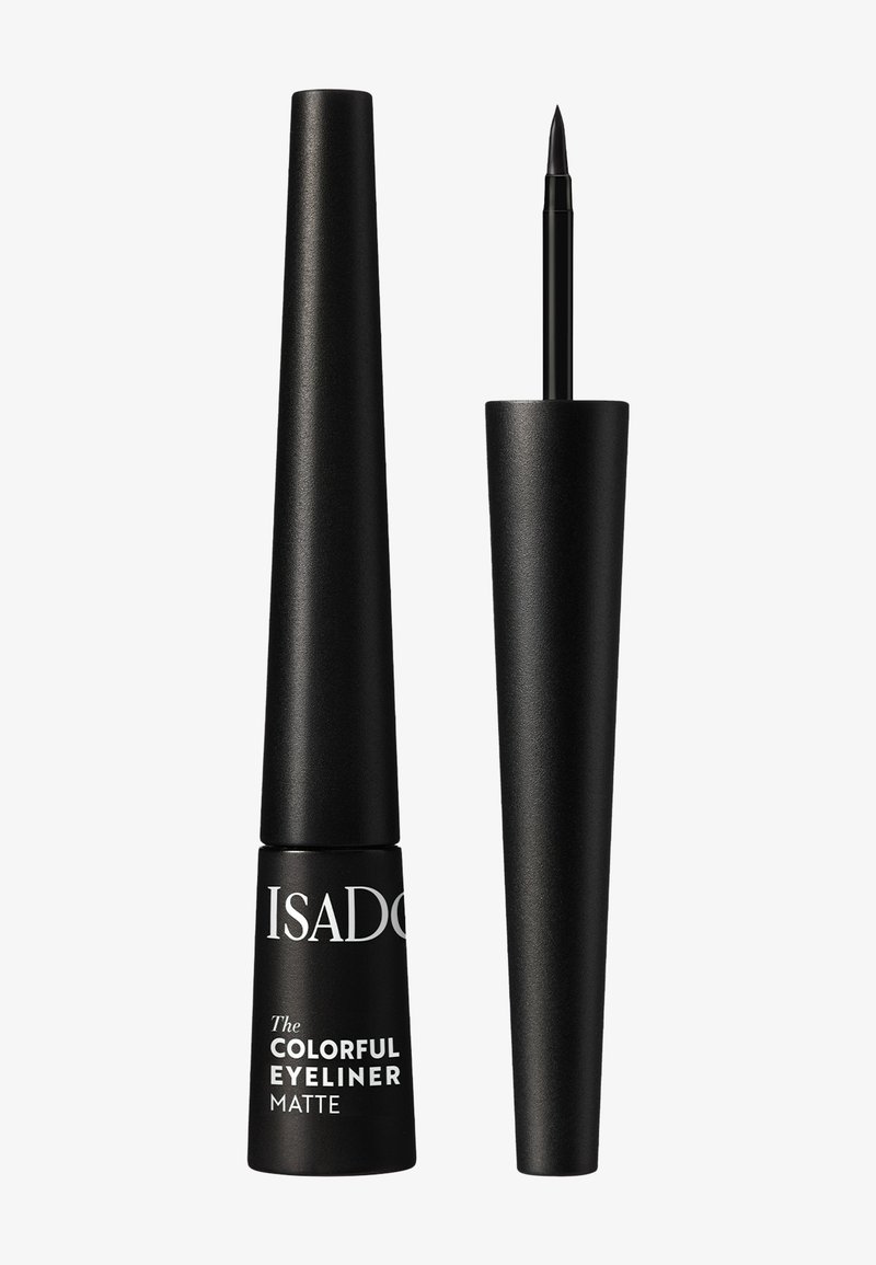IsaDora - THE COLORFUL EYELINER MATTE - Eyeliner - black, Agrandir