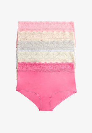 Marks & Spencer, 5 PACK HIGH RISE - Slip - pink mix
