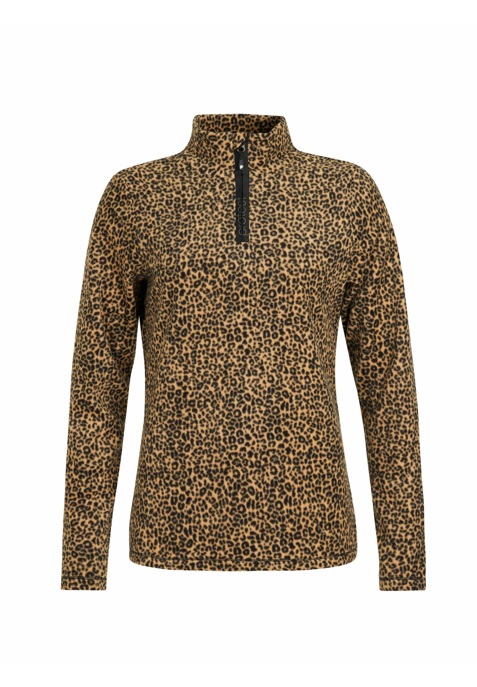 Protest 1/4 ZIP TOP - Fleece trui - tortilla/bruin - Zalando.nl