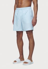 Pegador LOGO  - Calções de banho - baby blue