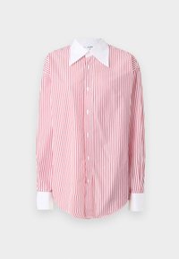 STRIPED SHIRT - Skjorte - white/dark red