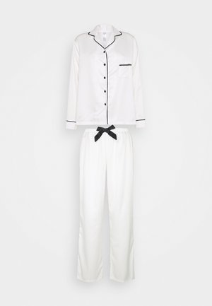 Bluebella, CLAUDIA SHIRT AND TROUSER - Pyjama - Cream/Black