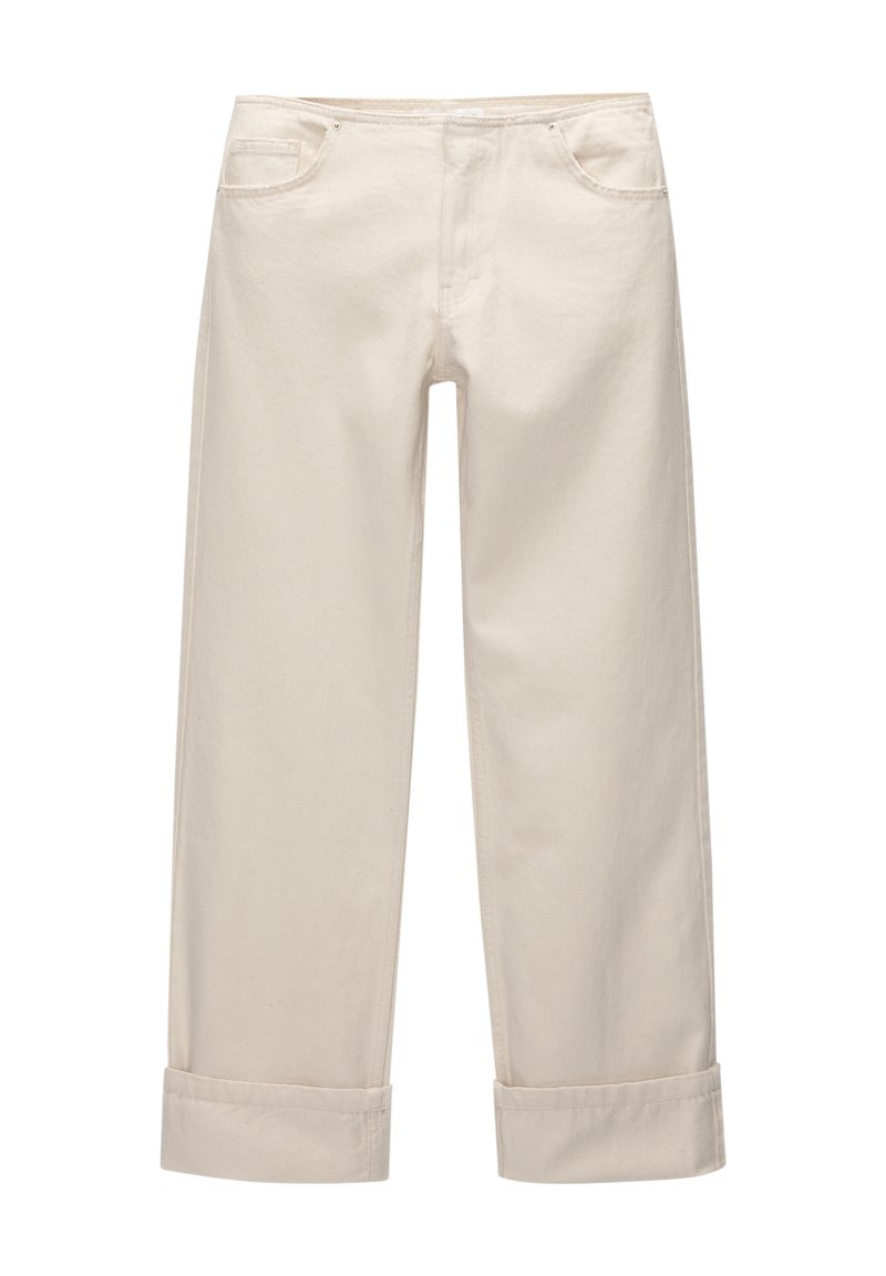 PULL&BEAR Straight leg jeans beige PULL&BEAR Straight leg jeans beige