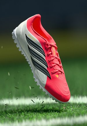 PREDATOR CLUB TURF - Nogometne kopačke za umjetnu travu - lucid red/core black/footwear white