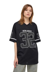 Terranova FOOTBALL - T-shirt con stampa - nero