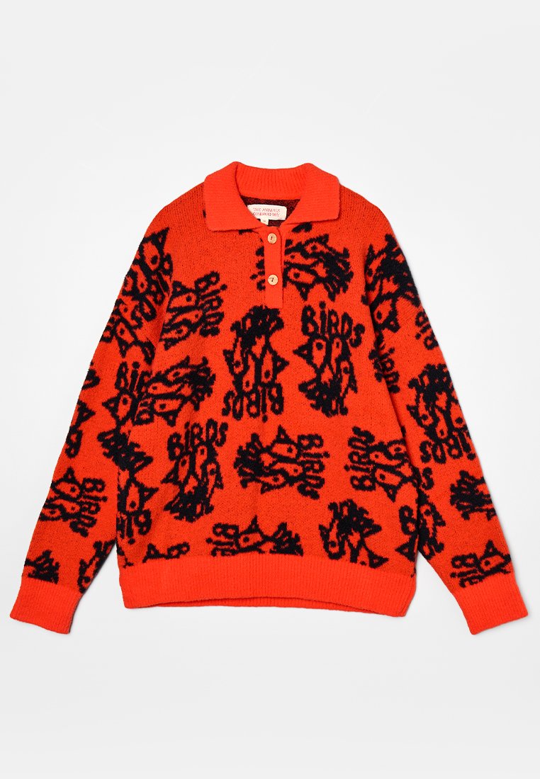 THE ANIMALS OBSERVATORY Trui oranje THE ANIMALS OBSERVATORY Trui oranje