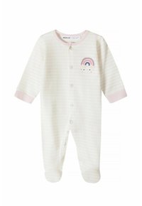 MINOTI BABY SLEEPSUITS 4 PACK - Šliaužtinukai - light pink grey