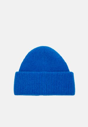 Beanie - open pop blue