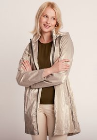 Breal GERADE GESCHNITTENER MIT WASSERABWEISENDER KAPUZE - Parka - beige
