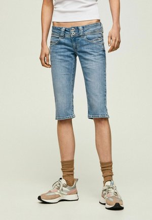 Jeansshorts - blue denim