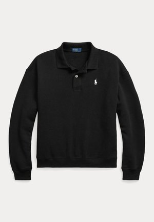 Polo Ralph Lauren POLO-COLLAR PULLOVER - Sportinis megztinis - black