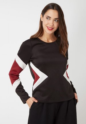 Camiseta de manga larga - black