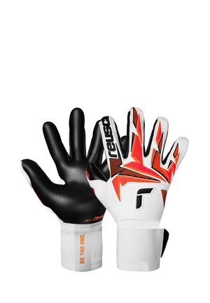 ATTRAKT FREEGEL  - Keepershandschoenen  - whit shock/orang/blck