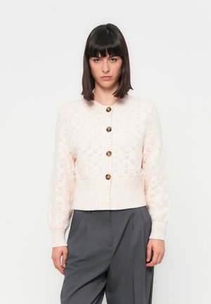 JDYAMANDA LIFE O NECK CARDI - Vesta na kopčanje - whitecap gray