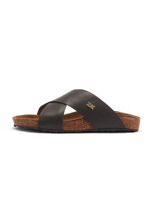 BEATRICE - Muiltjes - dark brown