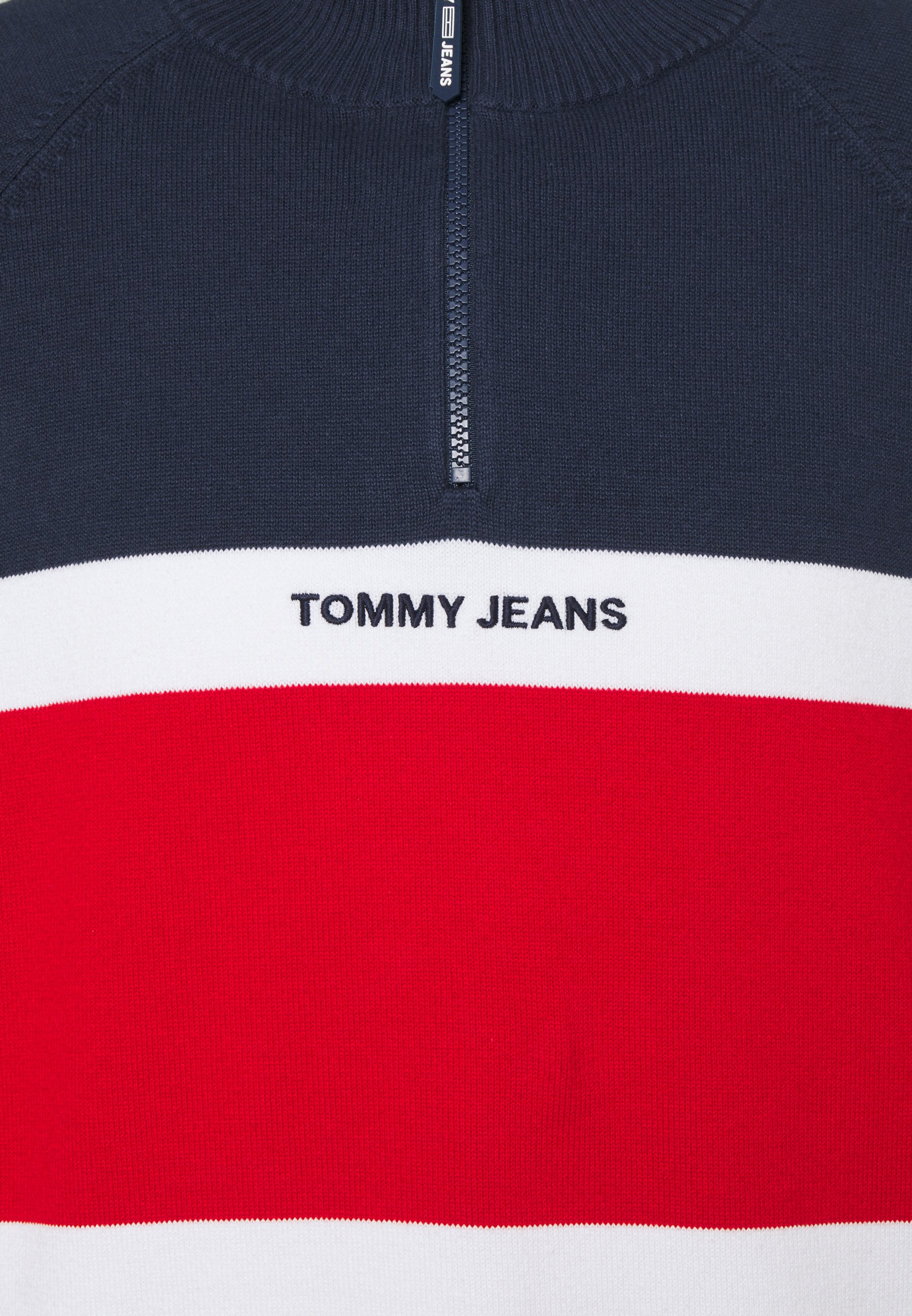 tommy jeans jumper red