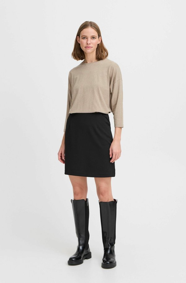 BYPAMILA - Long sleeved top - roasted cashew melange2