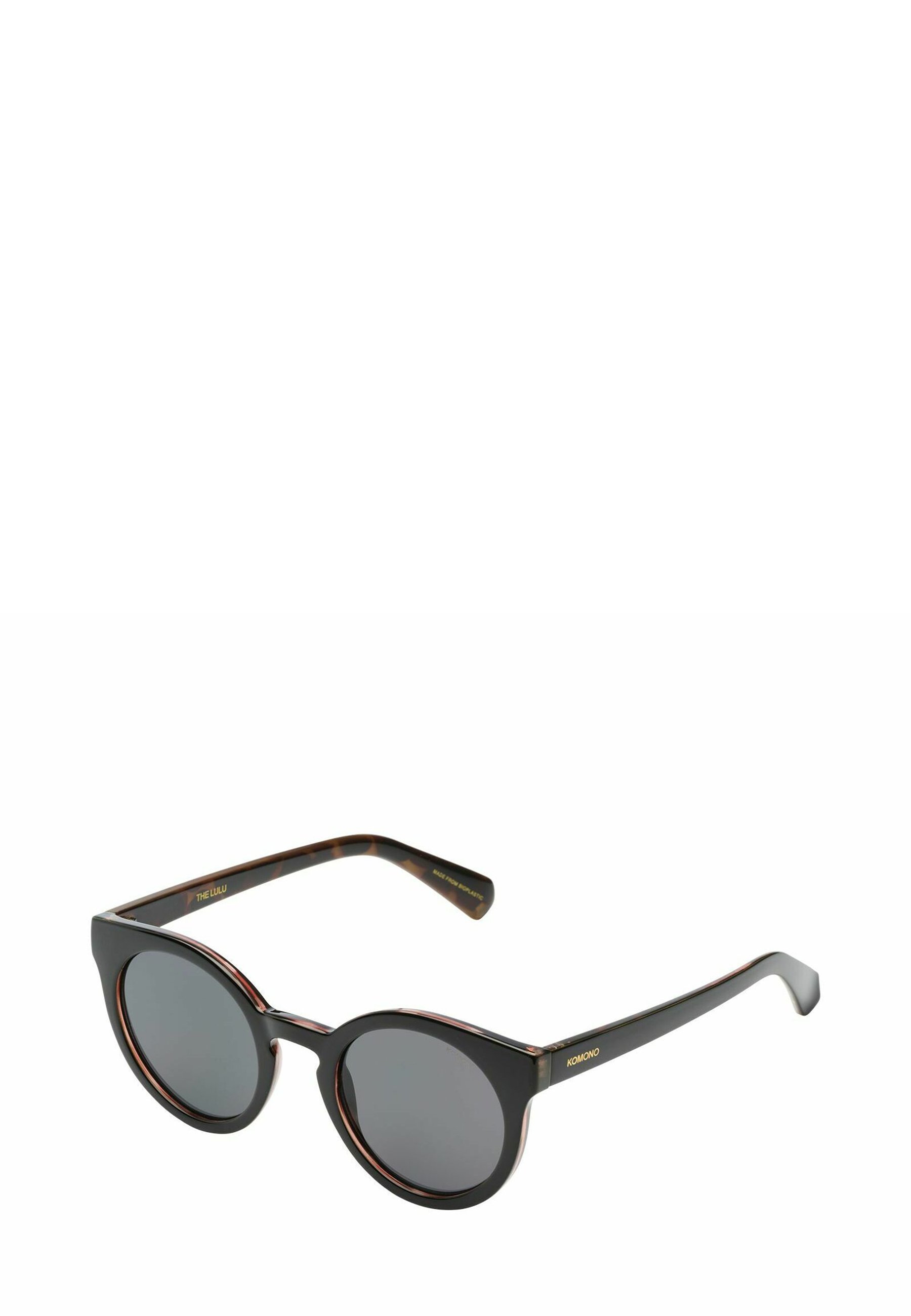 KOMONO Lulu Glossy Black Sunglasses NEW Komono Sunglasses Lulu - blue (midnight tortoise) main image 4