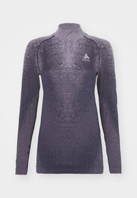 TURTLE NECK HALF ZIP PERFORMANCE WARM - Unterhemd/-shirt - gray ridge