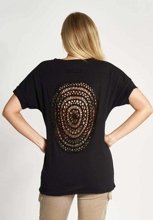 ZHRAHEL  - T-Shirt print - black