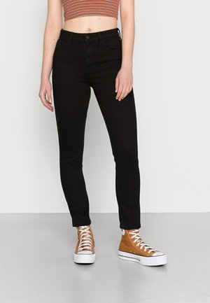 BRUSHED TRUE BLACK ANKLE - Jeans Skinny Fit - brush true black